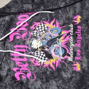 Betty Boop Motorcycle Hoodie - M